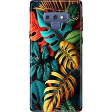 Egstech Samsung Galaxy Note 9 Kılıf Renkli Esnek Silikon Renkli Orman