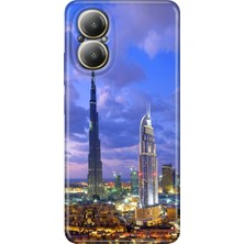 Egstech Realme 12 Lite Kılıf Renkli Rubber Baskılı Silikon Dubai