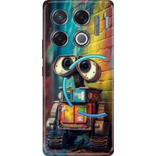 Egstech Infinix Gt 20 Pro Kılıf Renkli Esnek Silikon Robotic