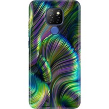 Egstech General Mobile Gm 20 Kılıf Desenli Silikon Case Uv Holographic