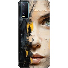 Egstech Vivo Y20 Y20S Y11S Uyumlu Kapak Kılıf Desenli Kapak Renkli Tpu Uv Beauty