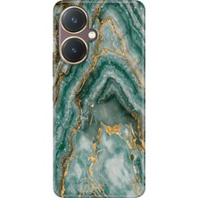 Egstech Vivo Y27 Kılıf Desenli Kapak Renkli Tpu Uv Granit
