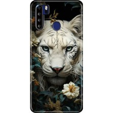 Egstech Reeder P13 Blue Max Kılıf Desenli Kapak Baskı Uv Aslan