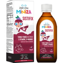 Zade Vital Miniza Sistifix Sıvı Takviye Edici Gıda 150 ml - Dezenfektan Hediyeli (%72 Alkol)