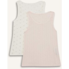 DeFacto Kız Çocuk 2'li Atlet G1859A825WN