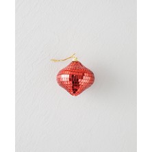 English Home Anica Yılbaşı Ağaç Süsü 7 cm Kırmızı