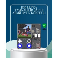 Ceylan Adam R36 Ultra Çift Joystickli Retro Oyun Konsolu 2500MAH Bataryalı