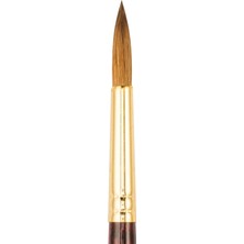 Bigpoint 110 Serisi Samur Kolinsky Yuvarlak Fırça No: 12 12'li Kutu