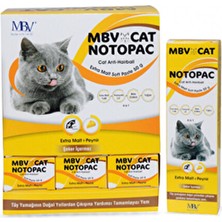 MBV Cat Notopac Kedi Tüy Yumağı Önleyici Macun 50 g Stick Lezzetli Kedi Ödülü