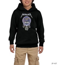 Zepplin Giyim Metallica Im Inside Im You Siyah Çocuk Kapşonlu Sweatshirt