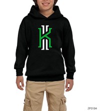 Zepplin Giyim Kyrie Siyah Çocuk Kapşonlu Sweatshirt