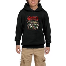 Zepplin Giyim Obituary Skull Stairs Siyah Çocuk Kapşonlu Sweatshirt