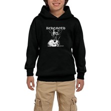 Zepplin Giyim Behemoth Sventevith Siyah Çocuk Kapşonlu Sweatshirt