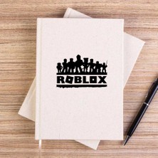 Zepplin Giyim Roblox Text Krem Çizgisiz Kanvas Defter Çizgisiz