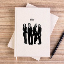 Zepplin Giyim The Beatles Grup Çizgisiz Kanvas Defter Çizgisiz