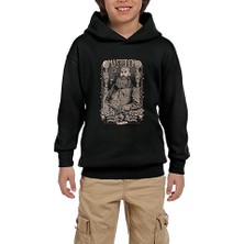 Zepplin Giyim Mastodon Siyah Çocuk Kapşonlu Sweatshirt