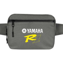 Zepplin Giyim Yamha R1 Bel Çantası Fermuarlı Gri Renk