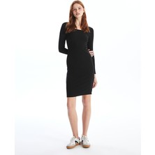 Lc Waikiki Yeni Sezon U Yaka Kadın Bodycon Elbise