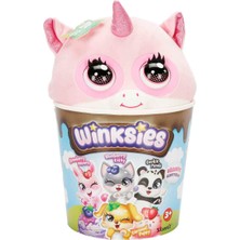 Silverlit Sesli ve Interaktif Winksies Sevimli Peluş Hayvan - Strawberry Unicorn