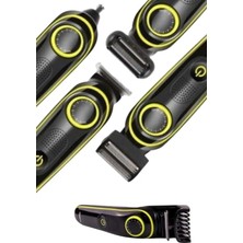 Ceylan Adam Saç Sakal Şekillendirici Tıraş Makinesi 5 Başlıklı Paslanmaz Çelik Bıçaklı Unısex