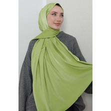 Giza Store Model Saten Şal Açık Yeşil