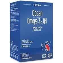 Orzax Omega 3 & Qh Takviye Edici Gıda 30 Kapsül