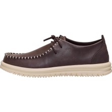 Hey Dude Wally Nxt Moc Leather Erkek Ayakkabı - Kahverengi