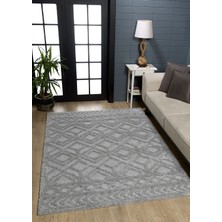 Venucci Home & Living Ariana Bukleli Yumuşak Peluş Post Shaggy Krem Çocuk Odası Oturma Odası Salon Mutfak Halısı