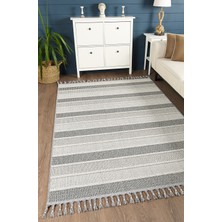 Venucci Home & Living Joya Serisi Modern Dekoratif Halı 80 x 400 cm Dokuma Antrasit Renkli