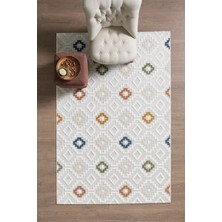 Venucci Home & Living Mila Dekoratif Modern Makina Dokuması Kilim