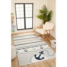 Venucci Home & Living Quincey Bukleli Renkli Yumuşak Peluş Çocuk Bebek Genç Odası Halısı