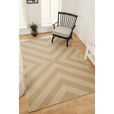 Venucci Home & Living Larin Modern Sisal Jüt Toz Vermez Balkon Bahçe Mutfak Kilimi