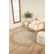 Larin Modern Sisal Jüt Toz Vermez Balkon Bahçe Mutfak Kilimi
