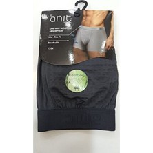 Anıt 2 Adet Düz Renk Likralı Bambu Erkek Boxer %96 Bambu %4 Likra