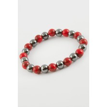 Bijuteri Net Hematit Ceyt Doğaltaş Bileklik