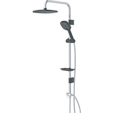 Coral Soft Tepe Başlıklı Duş Sistemi Seti