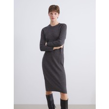 Lc Waikiki Yeni Sezon Bisiklet Yaka Triko Elbise