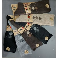 Dündar Plus 5909 Erkek Kışlık Lambswool Yün Çorap 6 Adet
