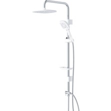 Coral Soft Tepe Başlıklı Duş Sistemi Seti