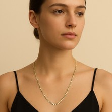 Theory Jewelry Golden Circle Chain Kolye