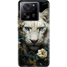 Egstech Xiaomi Mi 13T - 13T Pro Kılıf Desenli Ermer Silikon Aslan