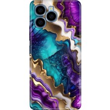 Egstech Omix X6 Kılıf Silikon Özel Kapak Keskin Ametist