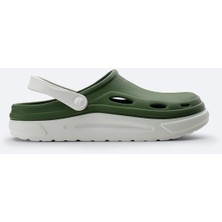 AVVA Erkek Haki-Beyaz Eva Terlik A31Y8316