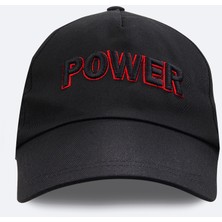 AVVA Erkek Siyah Nakışlı Spor Şapka A31Y9204