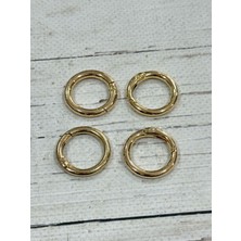 Çanta Aksesuar 2.5cm Yaylı Halka (4 Adet)