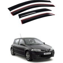 X Power Tuning Renault Megane 2 Hb 2003-2009 Uyumlu Mugen Tip 4 Lü Cam Rüzgarlığı