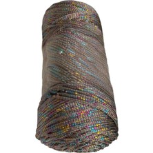 Makrome Ipi 3mm  Polyester Vizon Simli