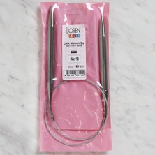 Loren Crafts 10 mm Çelik Misinalı Şiş 60 cm