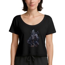 Zepplin Giyim Diablo Iıı Reaper Of Souls Siyah Kadın Tişört