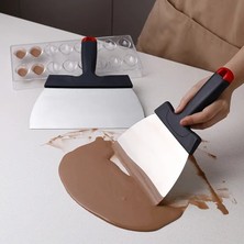 Çikolata Kazıyıcı & Temperleme Spatulası 24X16 cm Ppaslanmaz 24X16 Cmp